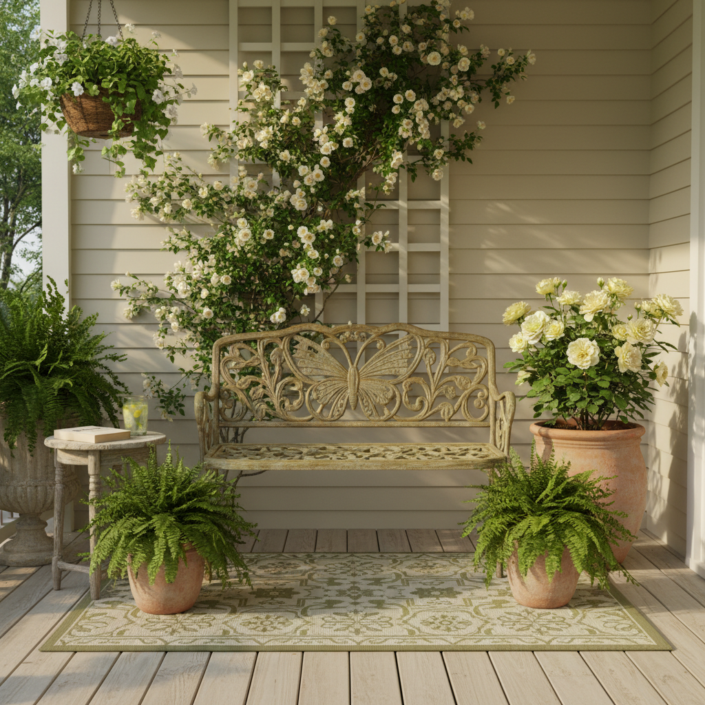 Butterfly Garden Bench Front Porch Ideas: Trends Worth Following — and 3 You Should Skip
