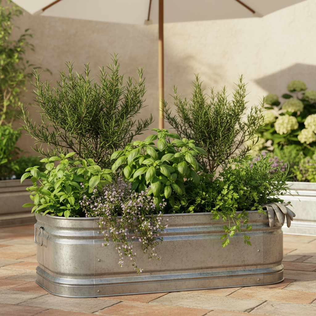 From Windowsill Pots to a Thriving Outdoor Kitchen Garden: A Step-by-Step Galvanized Steel Raised Bed Herb Garden Guide for Home Growers