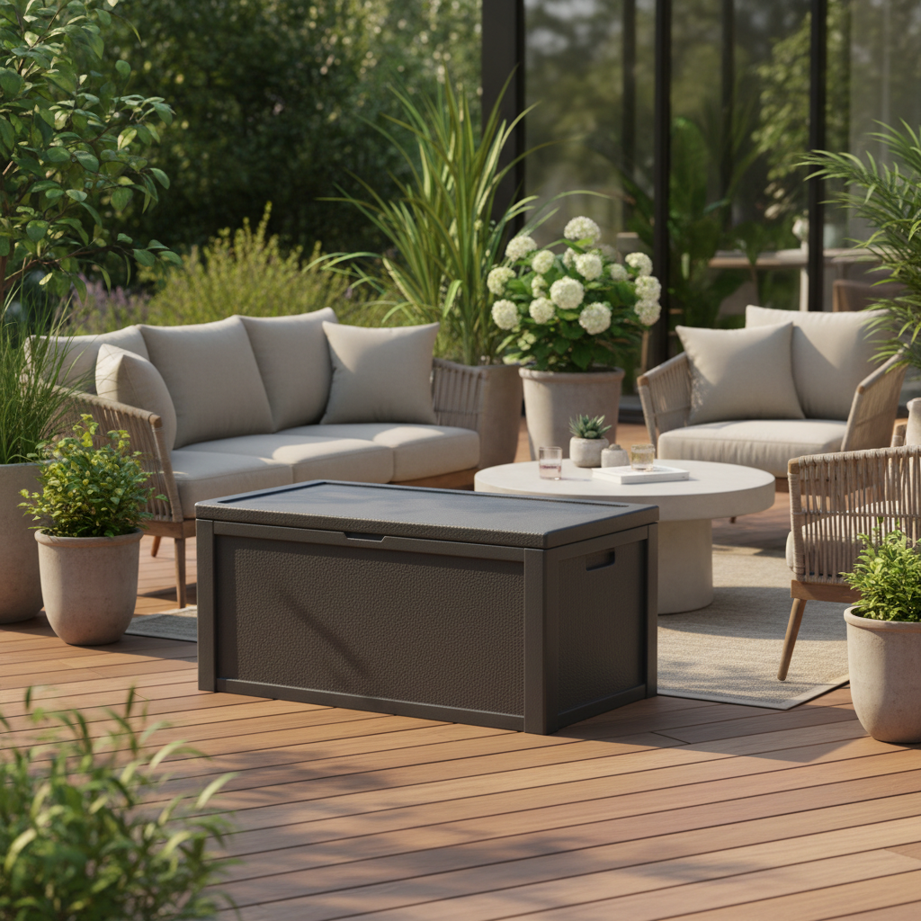 Waterproof Resin Deck Box for Patio Cushion Storage: What Actually Works in Year-Round Outdoor Conditions