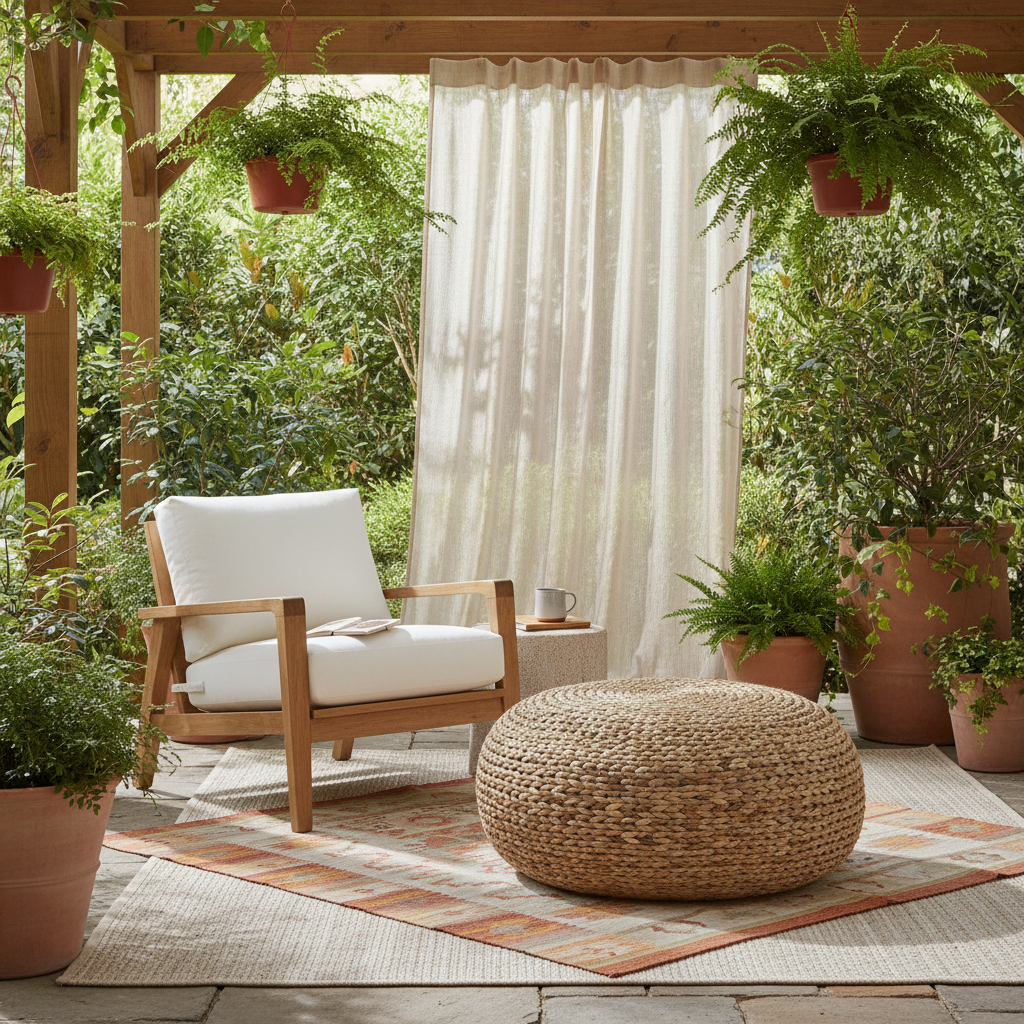 The Real Difference Between Woven and Molded Outdoor Ottoman Seating — And Which One Fits Your Patio Style