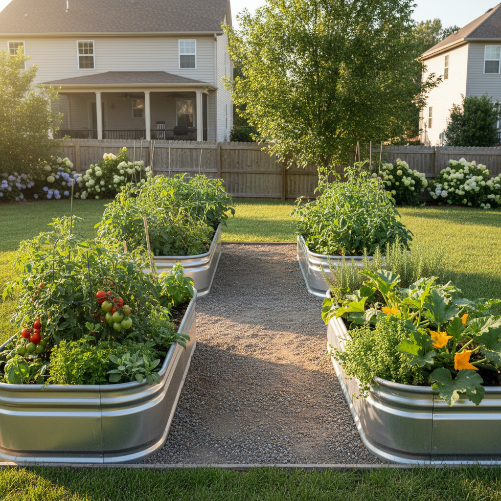 Galvanized Raised Garden Bed Setup Ideas for Backyard Gardeners: What Actually Works in Small and Sloped Spaces