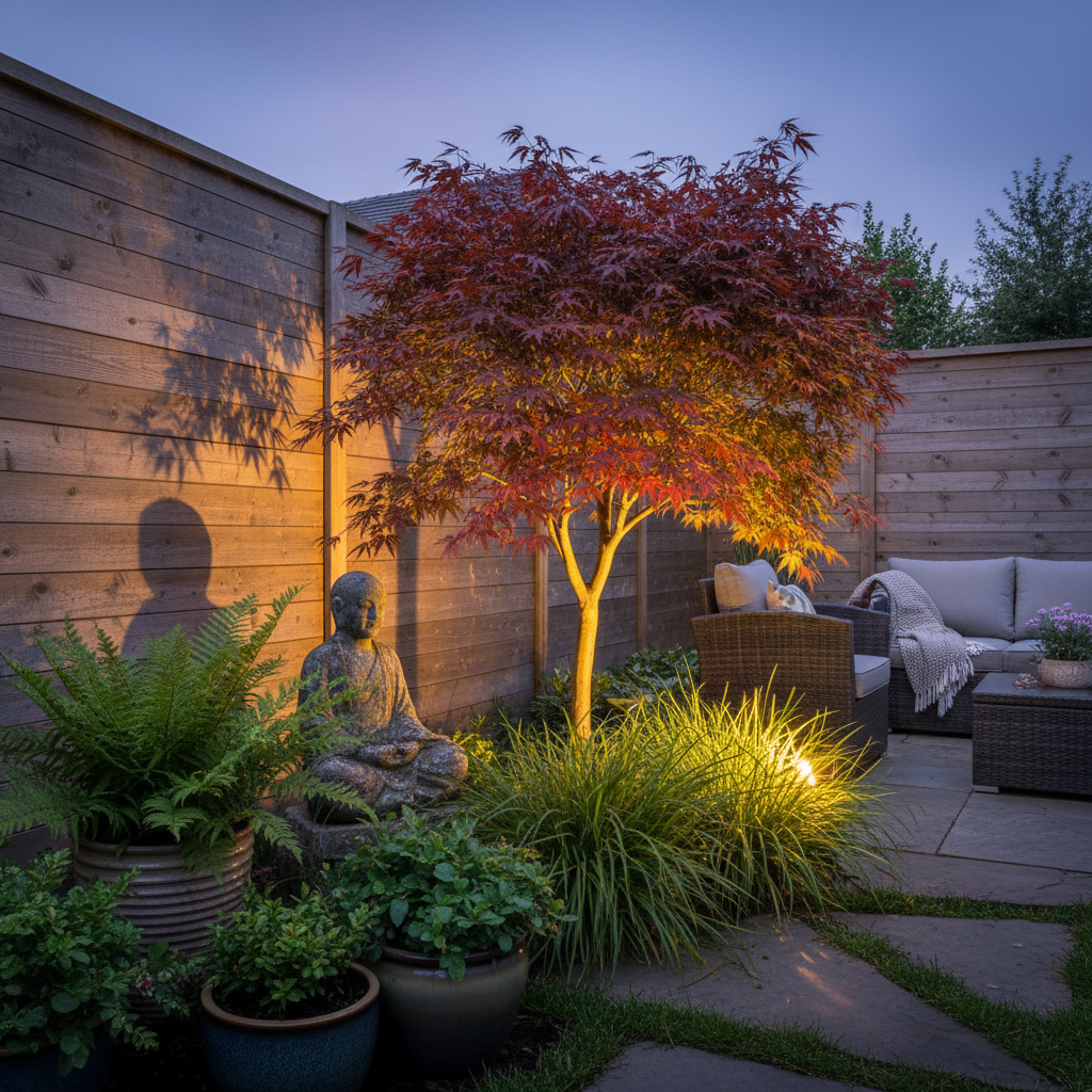 Small Space, Big Impact: How to Use Solar Spotlights for Garden Accent Uplighting in a Compact Yard