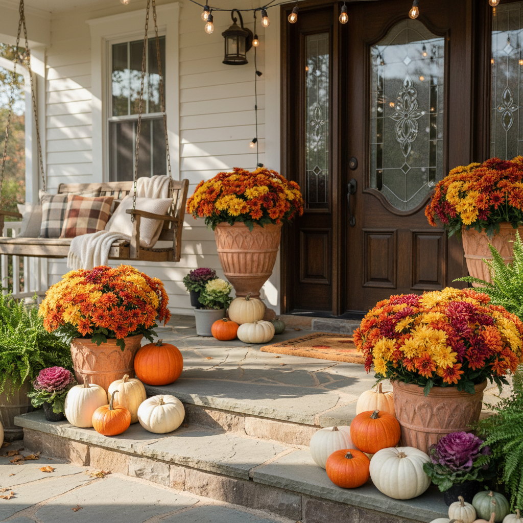 Artificial Fall Flowers for Porch Seasonal Decor: A Room-by-Room Guide to Styling Every Outdoor Space