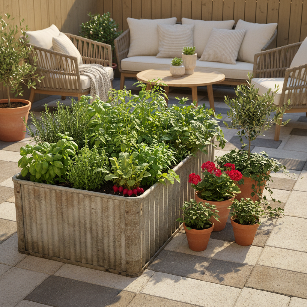 From Bare Concrete to a Thriving Garden: A Step-by-Step Galvanized Metal Raised Bed Guide for Small Patio Growers