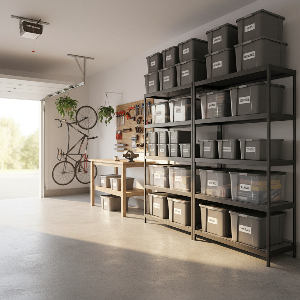 Small Space, Big Impact: How to Use Heavy Duty Garage Storage Shelving Organizer Ideas in a Tight Garage