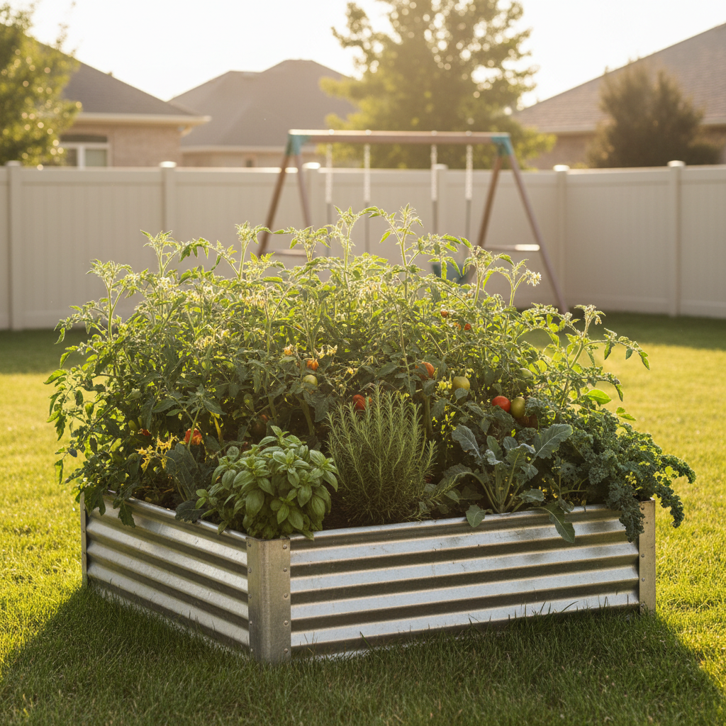 Galvanized Metal Raised Garden Bed Sizing Decoded: How to Pick the Right Dimensions for Vegetables, Herbs, and Flower Borders
