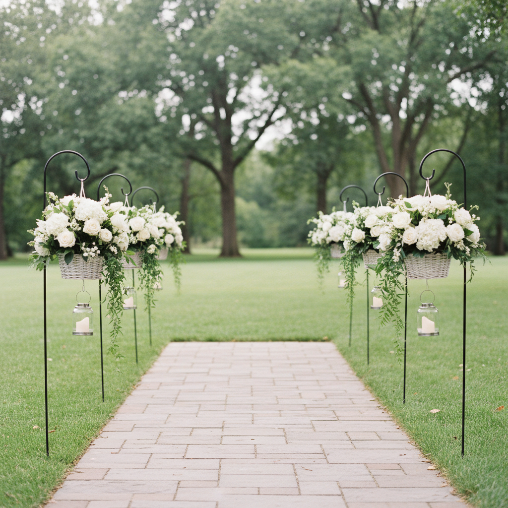 Shepherd Hook Plant Hanger Garden Wedding Decor 101: Everything First-Time Buyers Should Know Before Their First Purchase