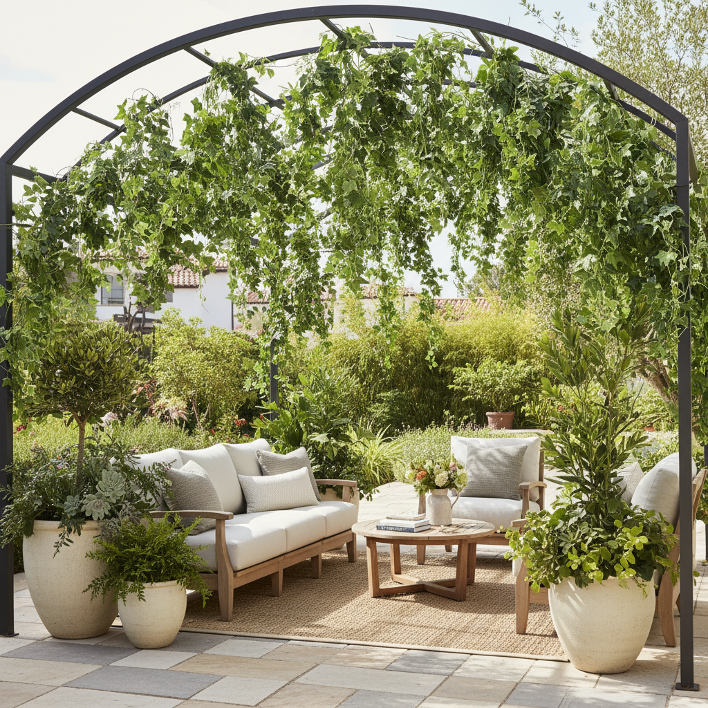 Faux Ivy Vine Hanging Plants for Patio Decor Trends Worth Following — and 3 You Should Skip