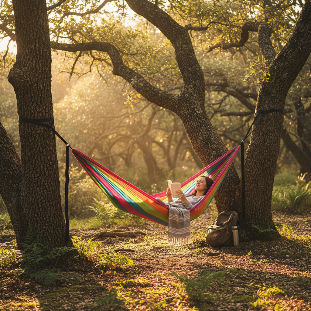 Small Space, Big Impact: How to Set Up a Camping Hammock with Tree Straps in Any Backyard or Trail
