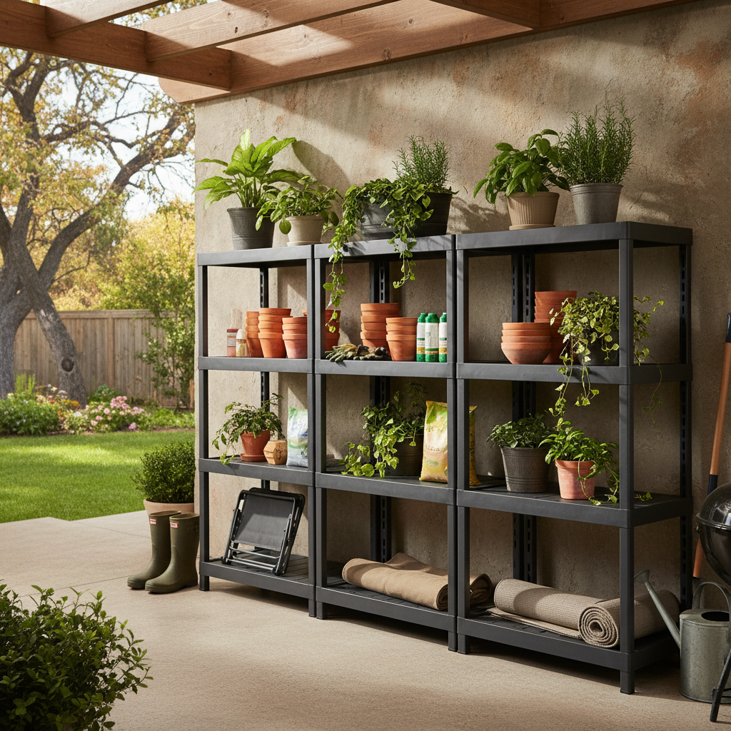 Weathering the Elements (expertise) UV Stabilization and Load Engineering, Not "Outdoor-Rated" Labels: What Produces Real Longevity in Heavy Duty Plastic Shelving for Outdoor Spaces