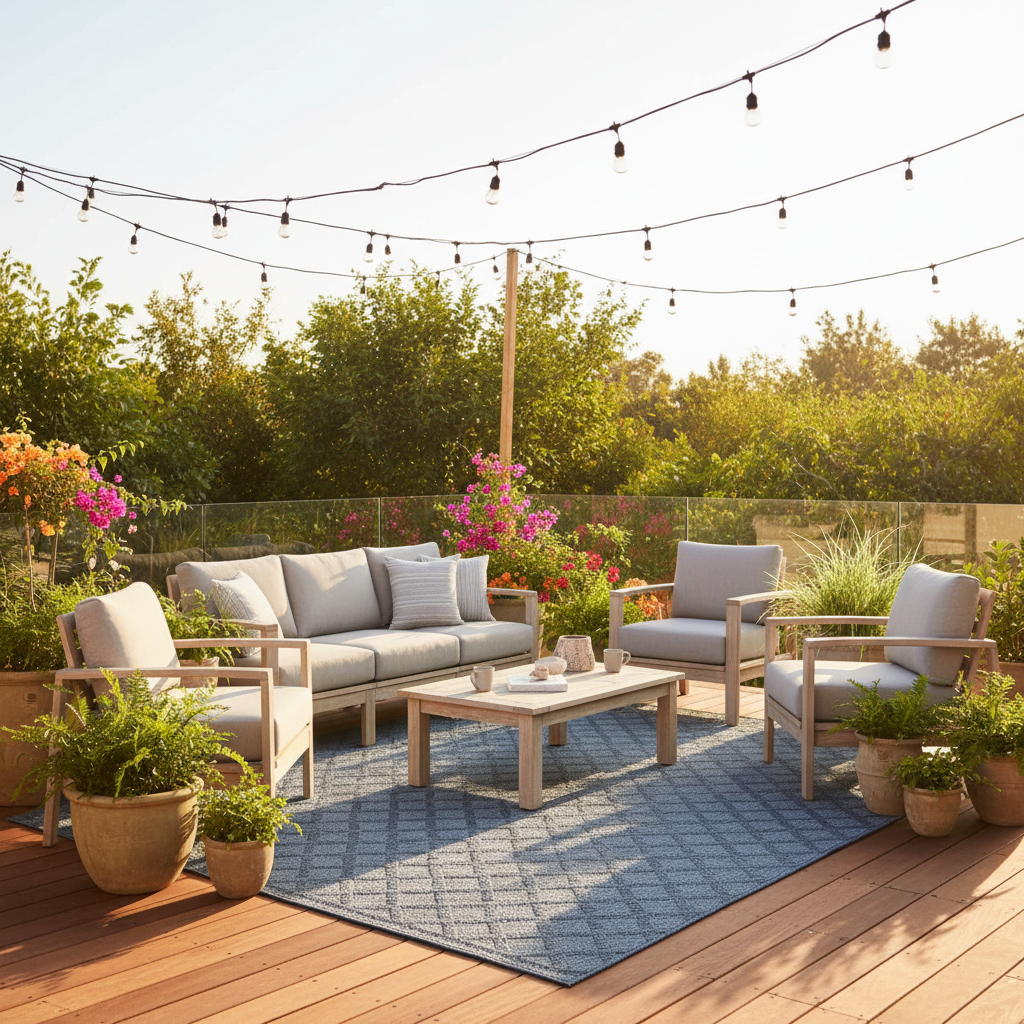 Matching Outdoor Patio Rug Ideas to Your Backyard Deck: A Practical Style and Durability Guide for Small Spaces, Large Entertaining Areas, and Everything In Between