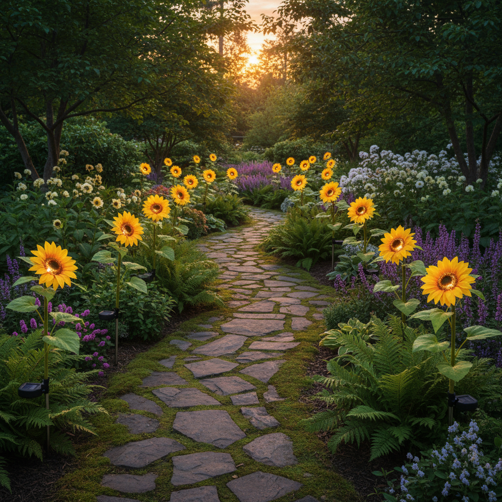 How a Low-Maintenance Lifestyle Reshaped Garden Pathway Decor: The Rise of Solar Sunflower Stake Lights