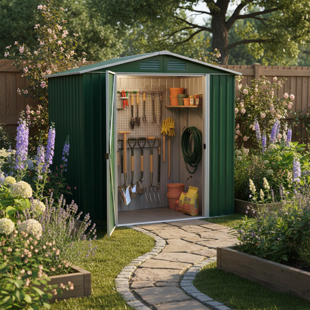 How to Care for Your Small Metal Outdoor Storage Shed for Tools: A Year-Round Maintenance Guide That Extends Its Life