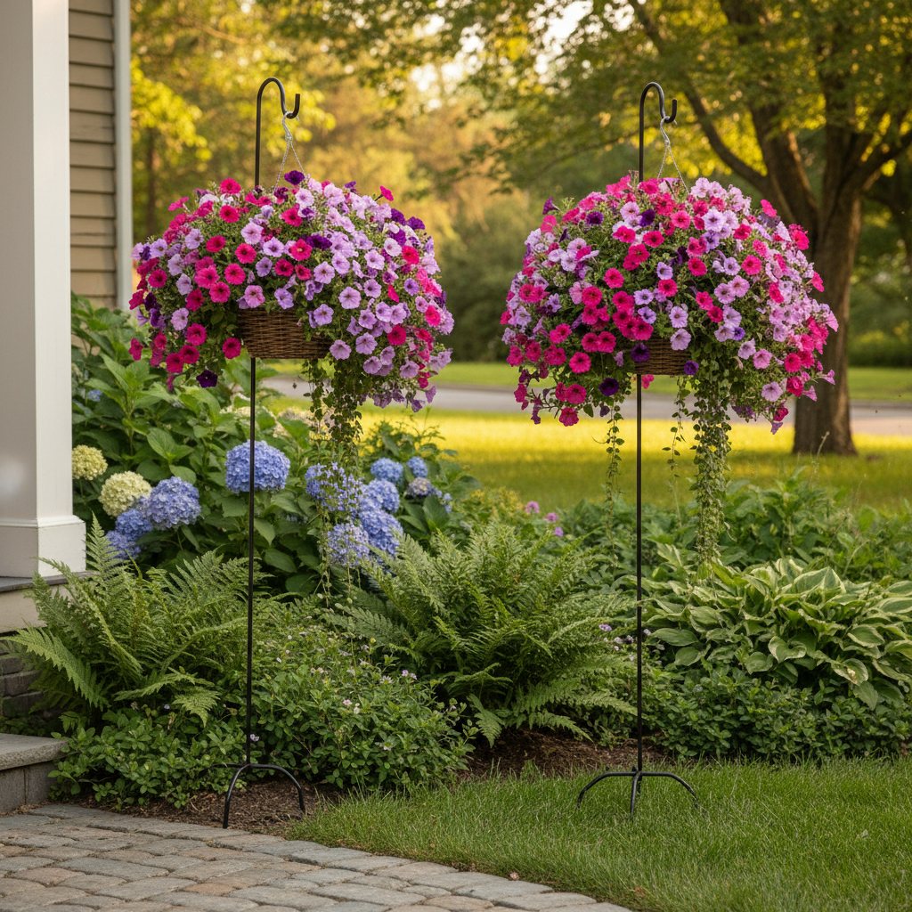Hanging Outdoor Planters in Your Yard: A Room-by-Room Guide to Choosing the Right Shepherd Hooks