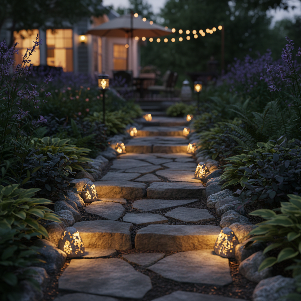 How to Light Your Garden Pathway: The Solar Rock Lights Routine You Repeat Each Season to Keep Paths Safe and Beautiful