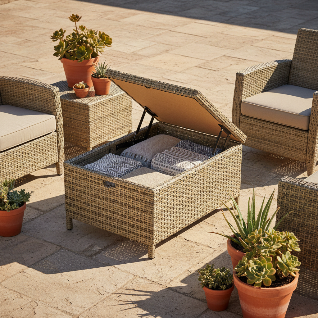 What Patio Decorators Know About a Rattan Outdoor Coffee Table with Storage That Most Buyers Don't