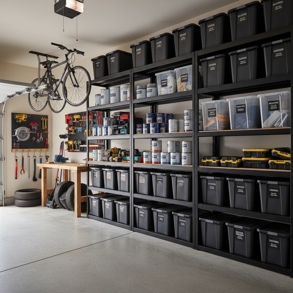 What Does a Garage Actually Need From a Metal Shelf Before Calling It Heavy Duty?