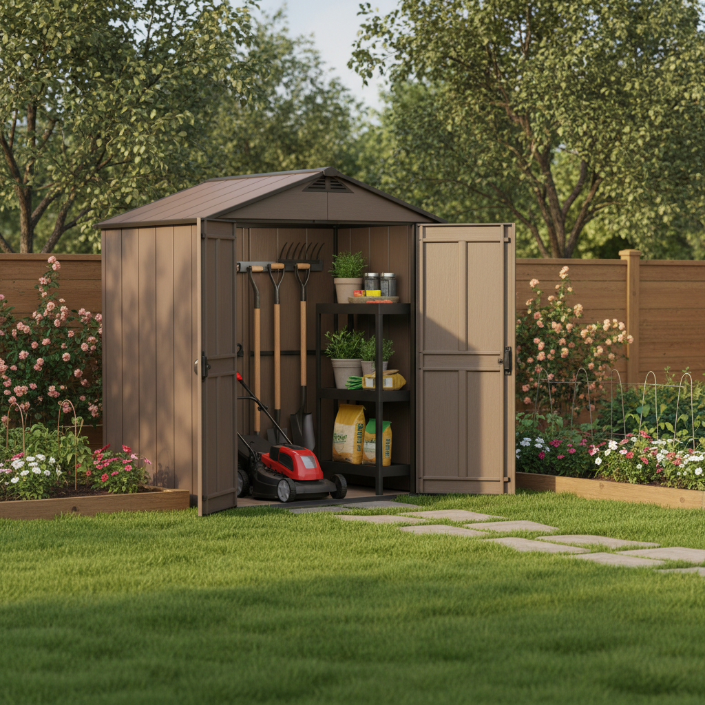Before You Order That Outdoor Resin Storage Shed, Answer These 5 Questions About Your Backyard