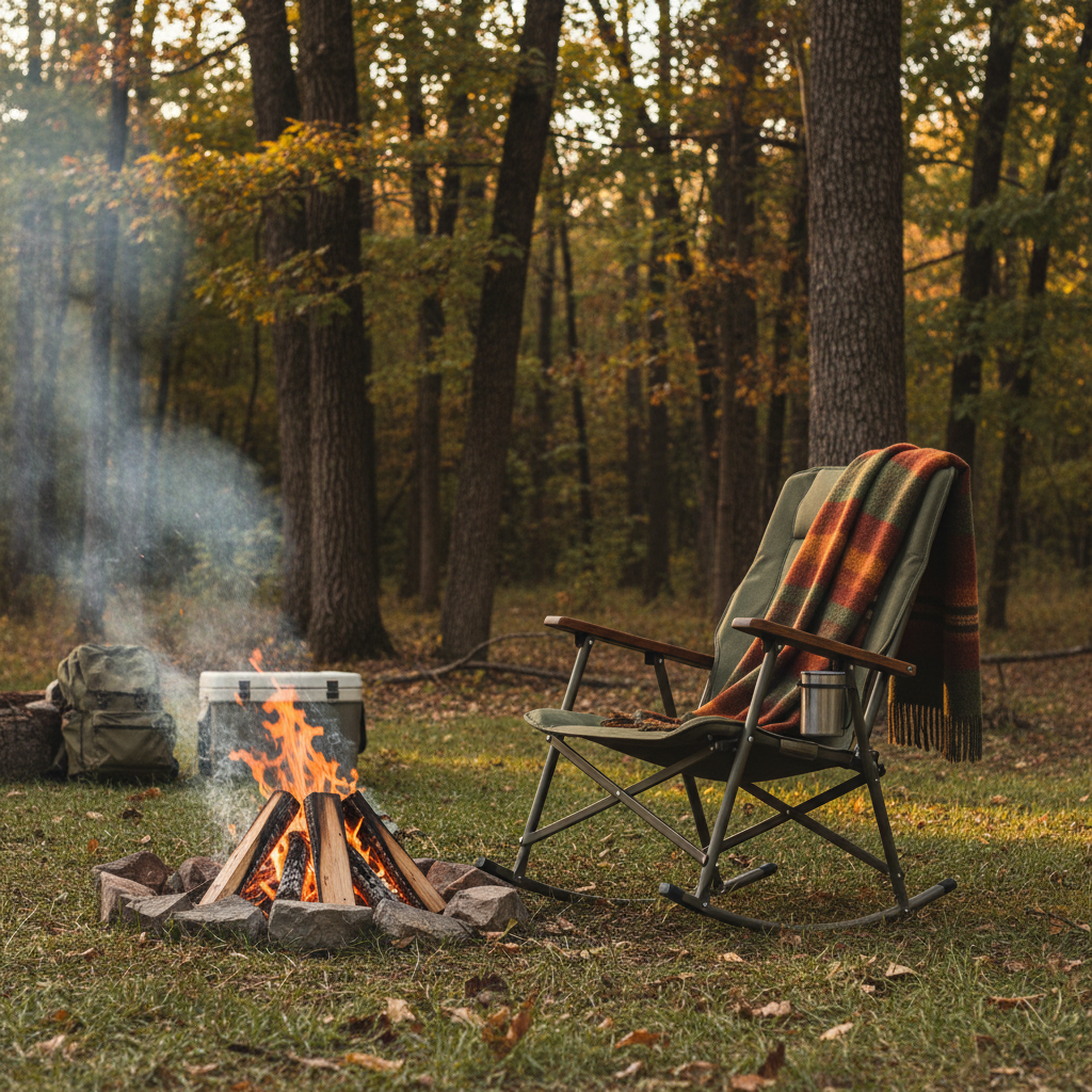 Soft Ground, Sloped Terrain, and Heavy Loads: What Separates a True Heavy Duty Portable Folding Rocker Camp Chair from the Rest