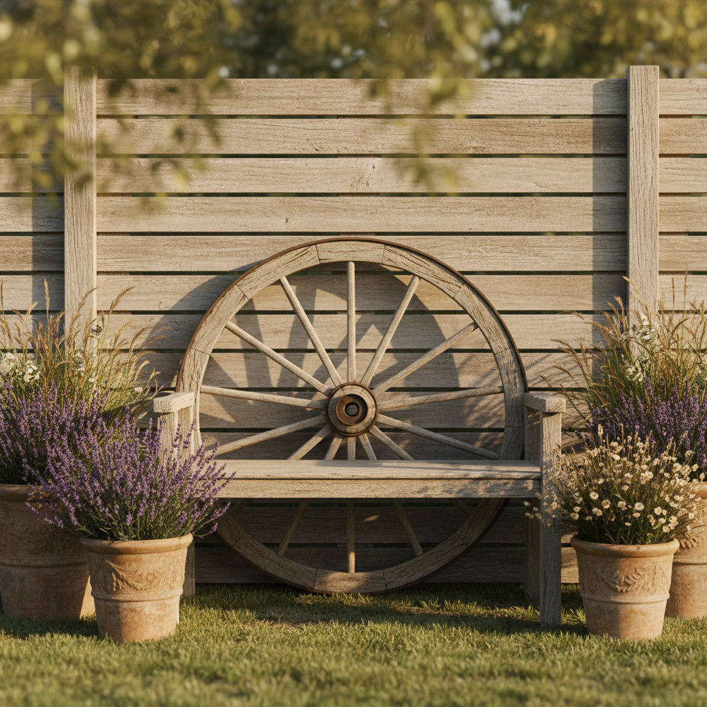Why Does My Patio Always Look Unfinished? The Styling Logic Behind Rustic Wooden Garden Bench Ideas