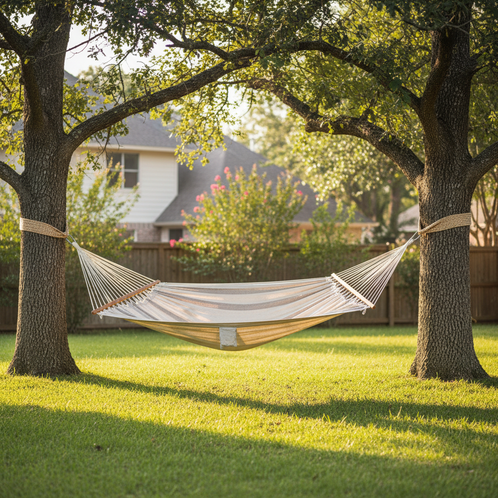 Finally Using Those Backyard Trees for Something Relaxing: A Realistic Guide to Hanging a Double Hammock with Tree Straps