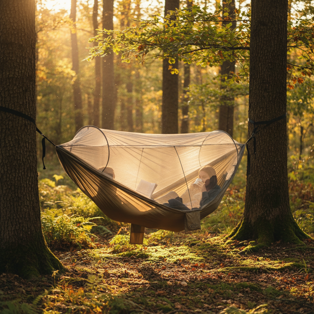 Double Hammock with Mosquito Net for Camping: A Room-by-Room Guide to Bug-Free Sleep Outdoors