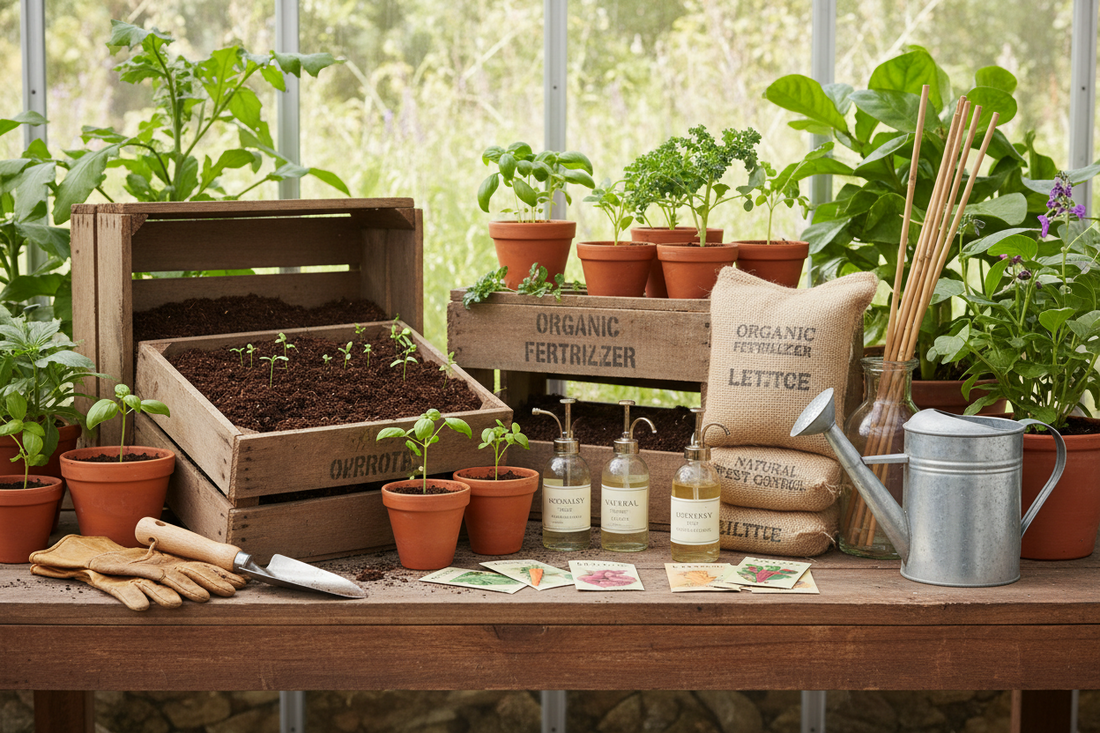 The Ultimate Guide to Organic Gardening Supplies for Healthy Plants