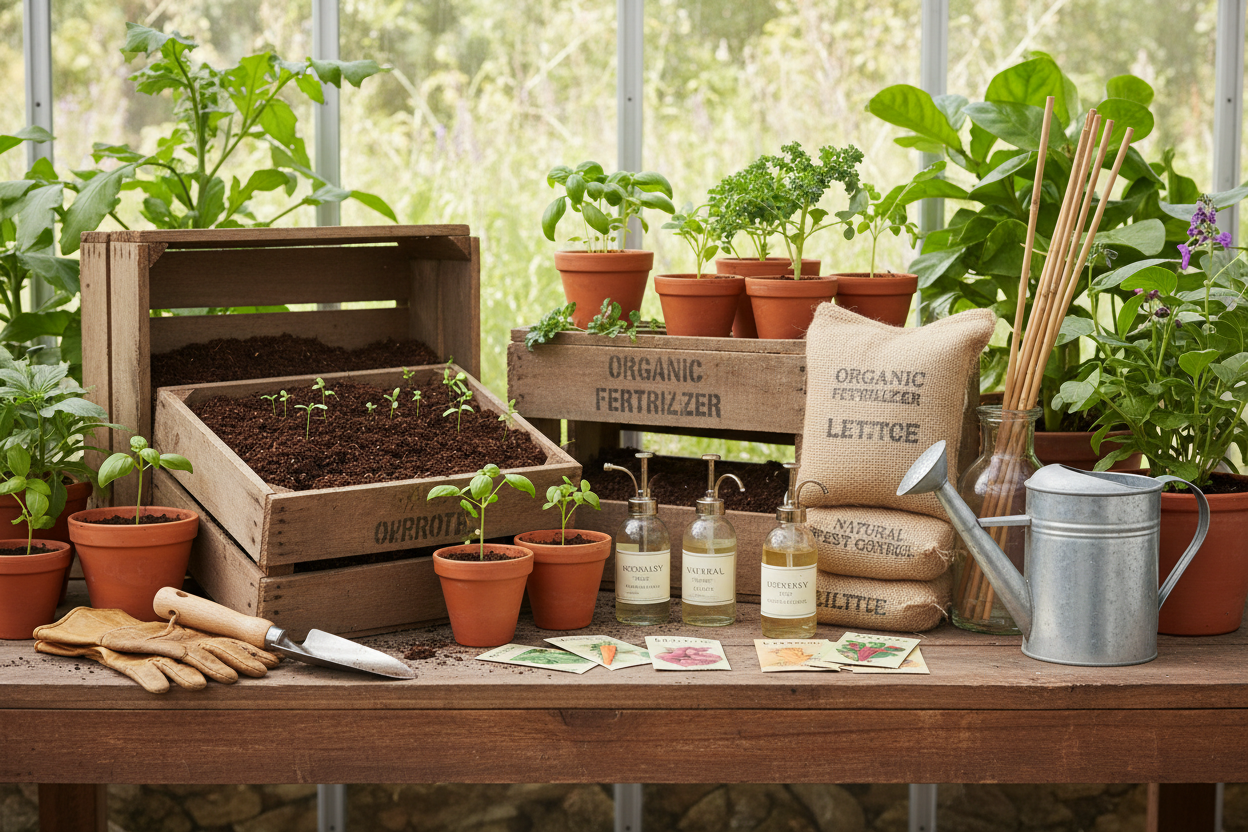The Ultimate Guide to Organic Gardening Supplies for Healthy Plants