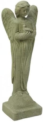Emsco Group 2260-1AZ Morning Angel Statue – Natural Sandstone Appearance – Made of Resin – Lightweight – 29” Height