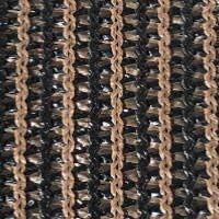 Eden's Decor Straight Flat-Edged Sun Shade Sail Rectangular 4' x 19' Brown UV-Blocking Outdoor Canopy Fabric Cloth Awning for Pergola Patio Garden Backyard Custom Size