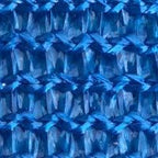 Eden's Decor Straight Flat-Edged Sun Shade Sail Rectangular 5' x 18' Blue UV-Blocking Outdoor Canopy Fabric Cloth Awning for Pergola Patio Garden Backyard Custom Size