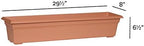 Root & Vessel 16305 Countryside Planter, 30-Inch, Terracotta