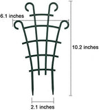 Indoor Small Trellis, 6Pcs Plant Trellis for Climbing Plants Trellis for Potted Plants Stackable Plastic Pot Plant Support Trellis for Indoor Outdoor Hoya Vines Pothos Houseplants
