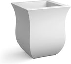 Mayne 5873-W Polyethylene Planter, White 16x16