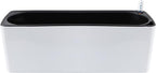Skelang 2-Pack Self Watering Planter, Rectangle Flower Pot with Water Level Indicator, Window Gardening Box for Indoor Plants, Succulent, Sprout, Pepper