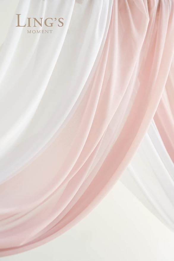 Artificial Flowers Wedding Arch Kit, Dusty Rose and Cream, 4 Pieces