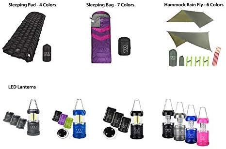 Gold Armour Camping Hammock - XL Double Hammock Portable Hammock Camping Accessories Gear for Outdoor Indoor with Tree Straps, USA Based Brand (Camouflage II)