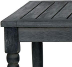 Safavieh Outdoor Collection Oakley Dark Slate Grey Coffee Table