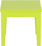 WestinTrends Ashore Outdoor Patio Modern Adirondack Side Table - Image 4