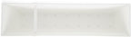 The HC Companies Indoor Outdoor 30 Inch Eclipse Series Window Flower Garden Ornamental Planter Box with Removable Attached Saucer, White (2 Pack)