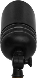 VOLT 20-Pack 12V Fat Boy Brass Outdoor Spotlights (Black) for Low Voltage Landscape Lighting of Yard, Lawn, Garden, Patio, Trees & House