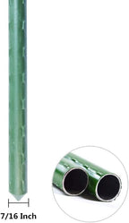 WAENLIR Garden Stakes 57 inch 4.8ft Sturdy Tomato Stakes, Plant Stakes for Outdoor Plants, Plant Support Sticks for Gardening, Pack of 50