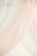 Artificial Flowers Wedding Arch Kit, Blush and Cream, 4-Piece Set