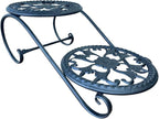 plant stand (Black, 2 Tier)