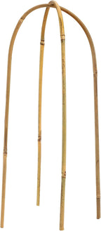 Coloch 20 Pack Bamboo U Trellis Support, 16 Inch U Loop Plant Stake Arch Garden Trellis for Potted Plants, Climbing Flowers and Vines, Ivy, Outdoor Planting