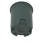 4 Inch Nursery Pot Green Plastic Planters for Outdoor Indoor Plants Gardening Flower Pots 10-Pack 0.25 Gallon Pot Liners with Drainage Holes