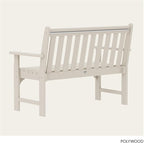 POLYWOOD Vineyard 48-Inch Bench, Sand