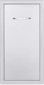 VEVOR Outdoor Kitchen Trash Drawer, 11.81" W x 19.6" D x 23.62" H Interior Storage, Multi-Purpose Outdoor Kitchen Drawers Stainless Steel, 55 lbs Max Capacity per Tier, for Outdoor BBQ Island Kitchen