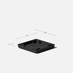 Veradek Pure Series Nobleton Plastic Planter - Large Pots for Indoor or Outdoor Porch/Patio | Durable All-Weather Use with Drainage Holes | Modern Planter Décor for Flowers, Shrubs, Trees