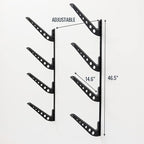 StoreYourBoard Beach Chair and Umbrella Wall Storage Rack, Metal Adjustable 4 - Image 4